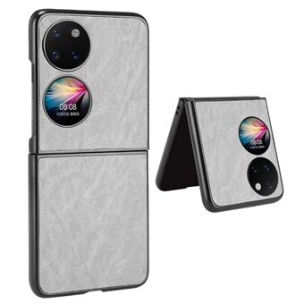 For Huawei P50 Pocket / Pocket S Anti- Scratch telefonveske Teksturert PU-skinnbelagt PC-mobildeksel