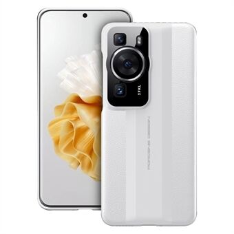 For Huawei P60 PU-skinn + hardt PC-deksel Anti-fingeravtrykk telefonveske