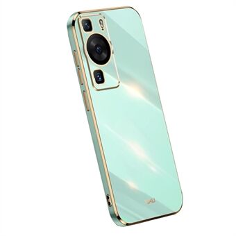 XINLI For Huawei P60 TPU telefondeksel Full kamerabeskyttelse Elektrobelagt Edge
