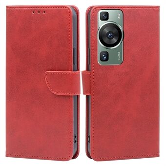 Stand for Huawei P60 / P60 Pro , Calf Texture Wallet Flip-telefonveske