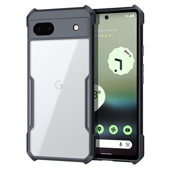 XUNDD For Google Pixel 6a Akryl + TPU-telefonveske med innebygd beskyttelse for mobiltelefon med firehjørners luftpute - Svart