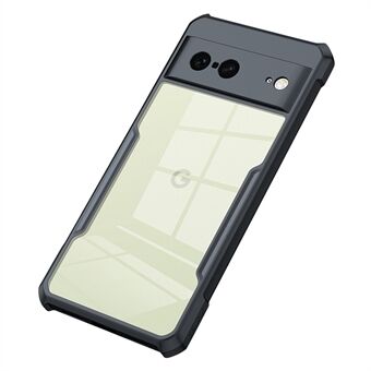 XUNDD For Google Pixel 7 5G Akryl + TPU Deksel for mobiltelefon, støtsikkert og ripebestandig bakdeksel - Svart