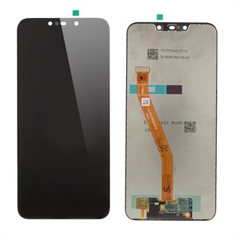 OEM LCD-skjerm og digitaliseringsenhet erstatning (uten logo) for Huawei Mate 20 Lite - Svart