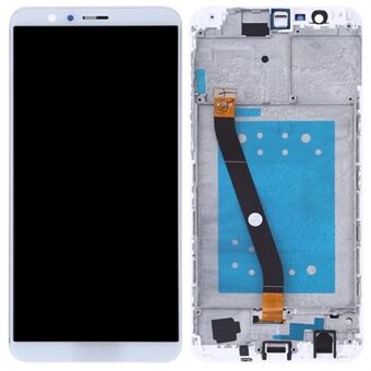 For Huawei Honor 7X Grade C LCD-skjerm og digitaliseringsenhet + rammeerstatningsdel (uten logo)