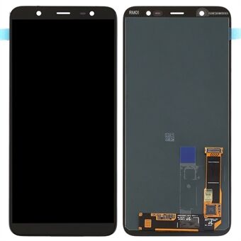 OEM LCD-skjerm og digitaliseringsenhet erstatning (uten logo) for Samsung Galaxy J8 (2018) J810