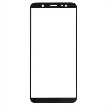 For Samsung Galaxy J8 (2018) J810 skjermglassobjektiv + OCA-lim erstatning (uten logo)