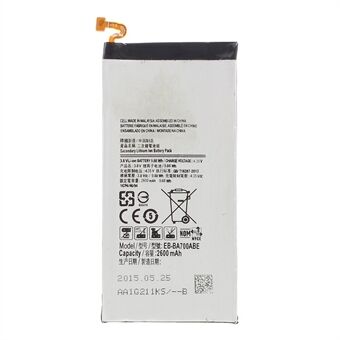 For Samsung Galaxy A7 (2015) 3.8V 2600mAh Li-ion Polymer Battery Replacement Part (Encode: EB-BA700ABE) (without Logo)