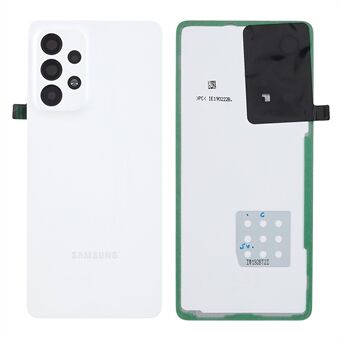 For Samsung Galaxy A53 5G A536 OEM batterihus med selvklebende klistremerke + kameralinsedeksel