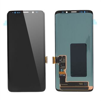 Reservedel for LCD-skjerm og digitaliseringsenhet for Samsung Galaxy S9+ G965 (Ikke- OEM -skjermglassobjektiv, andre OEM -deler) - Svart