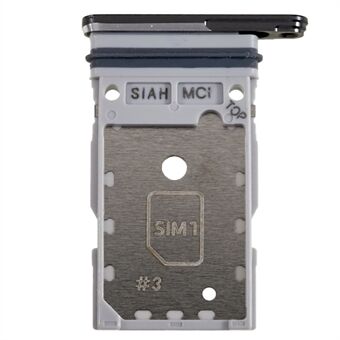 For Samsung Galaxy S23 Ultra 5G S918 OEM Dual SIM -kort + SD-kortbrettholder erstatningsdel (uten logo)
