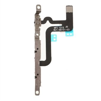 Volumknapp fleksibel kabeldel med metallplate for iPhone 6s Plus 5,5 tommer