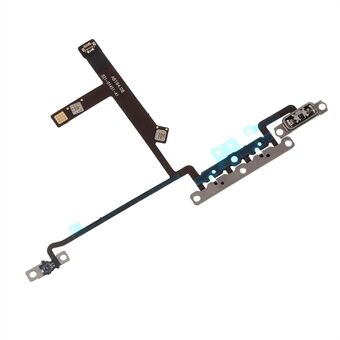 Volumknapp fleksibel kabeldel med metallplate for iPhone XS 5,8 tommer