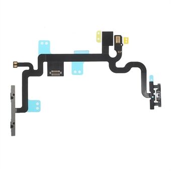 OEM Power On/Off Volum Flex-kabel [uten metallplate] for iPhone 7 4.7