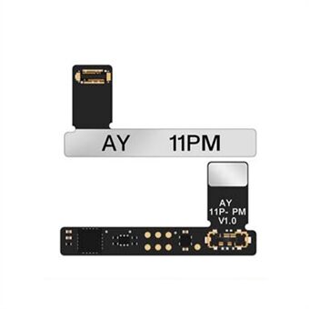 AY A108 batterireparasjon ekstern fleksibel kabel for iPhone 11 Pro 5,8 tommer / 11 Pro Max 6,5 tommer (kompatibel med AY A108 Tester)