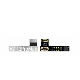 AY A108 batterireparasjon ekstern fleksibel kabel for iPhone 12 Pro Max 6,7 tommer (kompatibel med AY A108 tester)