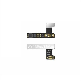 AY A108 batterireparasjon ekstern fleksibel kabel for iPhone 13 Pro 6,1 tommer / 13 Pro Max 6,7 tommer (kompatibel med AY A108 Tester)
