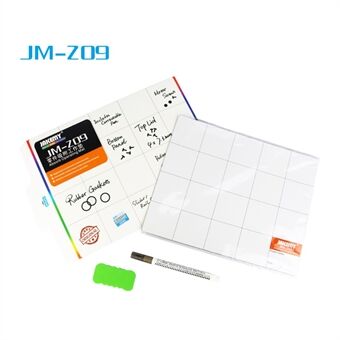 JAKEMY JM-Z09 Skrivemagnetiske deler Absorpsjonsmatte med tusj, størrelse: 20 x 25 cm