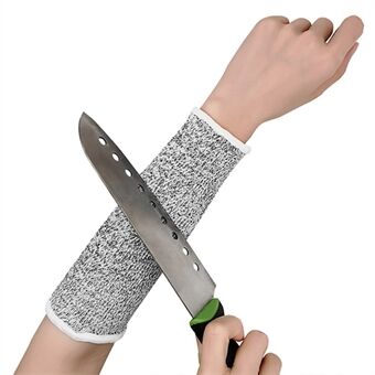 1 par HPPE 5-nivå skjærebestandig anti- Scratch armbånd beskyttelse Elastisk arm erme