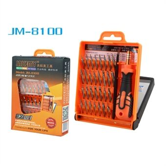 JAKEMY 32-i-1 profesjonell maskinvare skrutrekkerverktøysett (JM-8100)