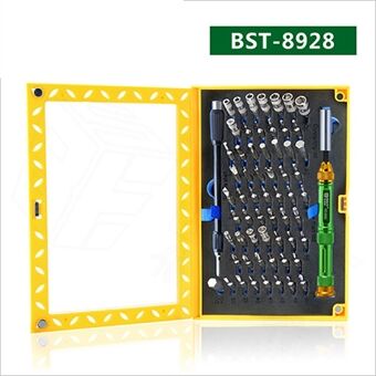 BEST BST-8928 63-i-1 multifunksjonelt Precision -verktøysett