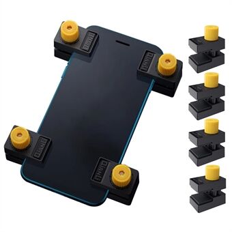 QIANLI 4 stk / sett iClamp Phone Screen Clip 2.0 Kompatibel med 5 ~ 12 mm tykkelse elektriske enheter tilbehør
