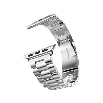 XINCUCO rustfritt Steel klokkerem for Apple Watch Series 5/4 44mm / Series 3/2/1 42mm med akselkontakter