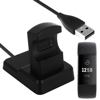 USB- Stand Dock-kabelholder for Fitbit Charge 4/3
