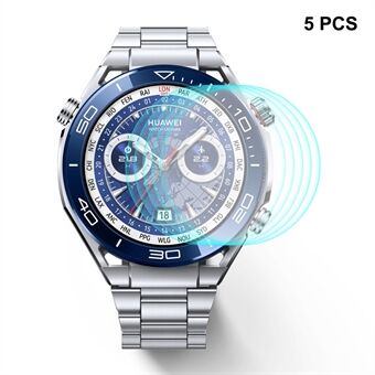 ENKAY HAT- Prince 5 STK skjermbeskytter for Huawei Watch Ultimate 9H høy aluminium-silikon glass beskyttelsesfilm