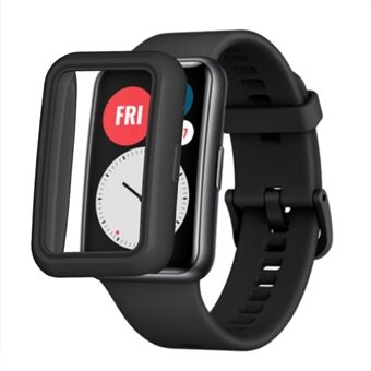 Myk TPU Smart Watch Beskyttelsesveske Rammedeksel til Huawei Watch Fit