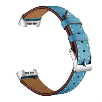 Ekte skinnbelagt Smart Watch-rem for Fitbit Charge 4/3