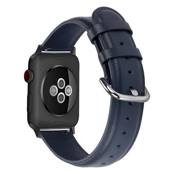 Ekte skinn Smart Watch Band for Apple Watch SE / Series 6/5/4 44mm / Series 3/2/1 42mm