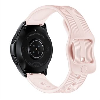 20mm Stripe Silikon Smart Watch Band til Samsung Galaxy Watch 42mm