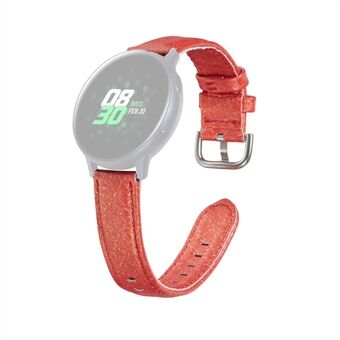 22mm PU Leather Wrist Strap Erstatning for Samsung Galaxy Watch 46mm / Gear S3 / Huawei Watch GT2 46mm
