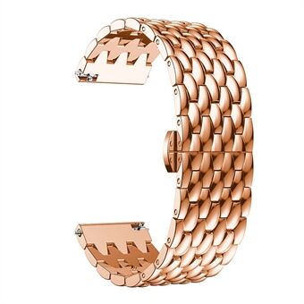 22 mm rustfritt Steel Dragon Skin Watch Band for Samsung Galaxy Watch 46 mm / S3 / S4