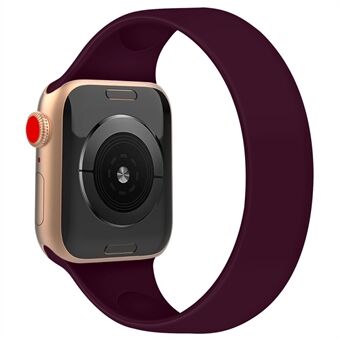 Elastisitet silikon Smart klokkerem (størrelse: L) for Apple Watch Series 6 SE 5 4 40mm / Series 1/2/3 38mm