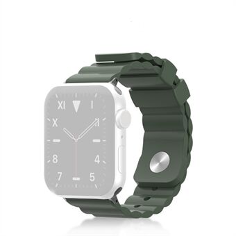 Silikon Smart Watch Utskifting stropp for Apple Watch Series 6 / SE / 5/4 40mm / Series 3/2/1 38mm