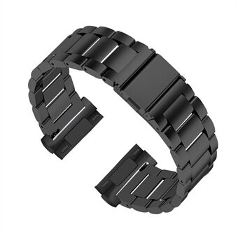 22,5 mm rustfritt Steel Watch Band Erstatning for Fitbit Versa 3 / Fitbit Sense