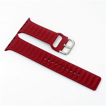 Fashion silikon klokkerem for Apple Watch Series 1/2/3 38MM / Watch Series 4/5/6 / SE 40MM