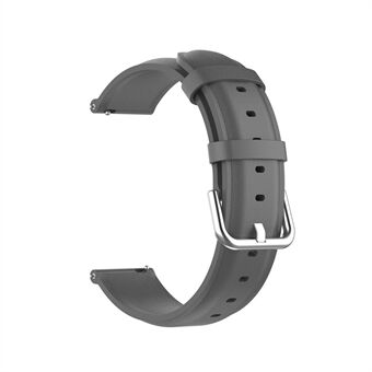 22 mm klokkerem i ekte skinn for Huawei Watch GT Runner/Watch GT 3 46 mm, Smart -klokkerem med pinnespenne