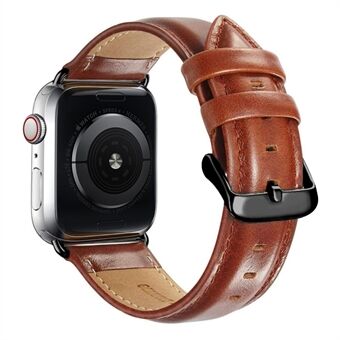 Ekte lær Smart bånd for en Apple Watch 1 (42 mm) / 2 (42 mm) / 3 (42 mm) / 4 (44 mm) / 5 (44 mm) / 6 (44 mm) / SE (44 mm)