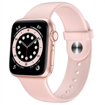 Silikonklokkerem for erstatning Apple Watch 1/2/3 38mm eller 4/5/6/SE 40mm - Rosa