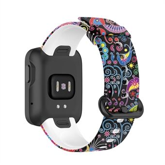 Mønstertrykt klokkerem Silikon Justerbar Smart Watch-rem for Xiaomi Redmi Watch / Mi Watch Lite