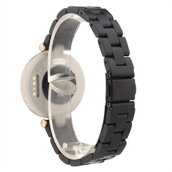 Rustfritt Steel Justerbart Smart Watch Band Erstatningsrem for Garmin Lily