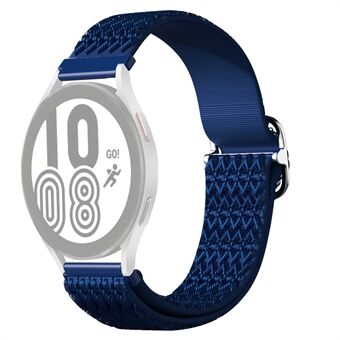 20mm Justerbar Rhombus Nylon Smart Watch Band Håndleddsrem for Samsung Galaxy Watch 42mm