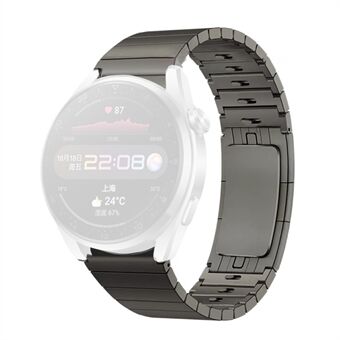 22 mm rustfritt Steel Quick Smart Watch Band Armbåndsrem Erstatning for Huawei Watch GT 2 Pro Porsche