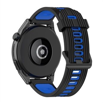 22 mm silikonklokkerem mykt armbånd med spenne for Samsung Galaxy Watch 3 45 mm R840 / Gear S3 / Huawei Watch GT 2e / GT3 46 mm / GT Runner