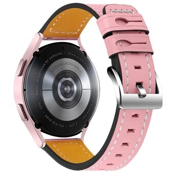 20 mm Universal klokkerem for Garmin Vivomove Luxe / Garminmove Luxe Håndleddsrem i okseskinn, erstatningsklokkerem