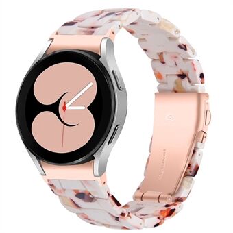 For Samsung Galaxy Watch4 Active 40mm / 44mm / Watch4 Classic 42mm / 46mm Stilig harpiks håndleddsrem Smart Watch Replacement Band