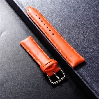 For Huawei Watch Fit mini/TalkBand B3/TalkBand B6 Calf Leather Watch Band Håndleddsrem 16mm med spenne