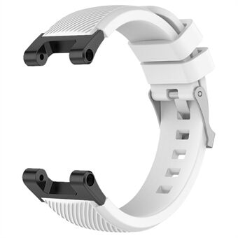 For Huami Amazfit T-Rex / T-Rex Pro / Ares Twill Texture Watch Band Silikonklokkerem Universal 22mm erstatningsklokkerem